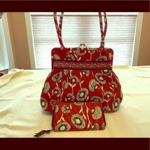 Vera Bradley purse with wallet